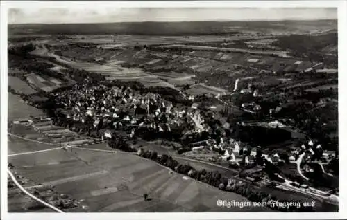 Ak Güglingen in Württemberg, Fliegeraufnahme