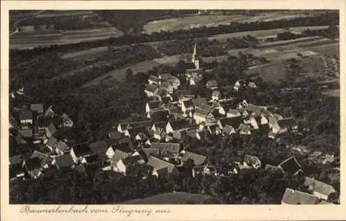 Ak Baumerlenbach Öhringen im Hohenlohekreis, Luftaufnahme