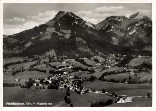 Ak Fischbachau in Oberbayern, Fliegeraufnahme