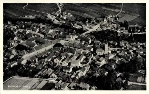 Ak Eichendorf in Niederbayern, Fliegeraufnahme