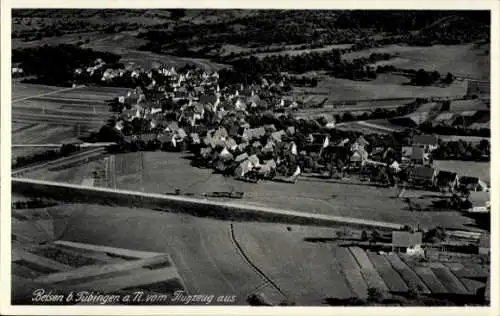 Ak Belsen Mössingen in Württemberg, Fliegeraufnahme