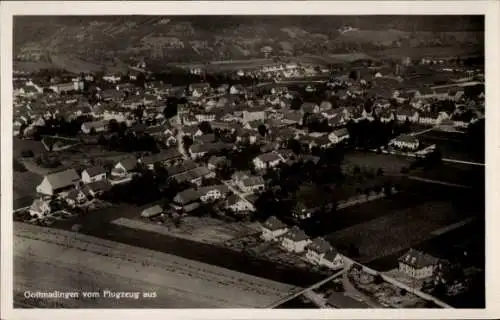 Ak Gottmadingen im Hegau, Fliegeraufnahme