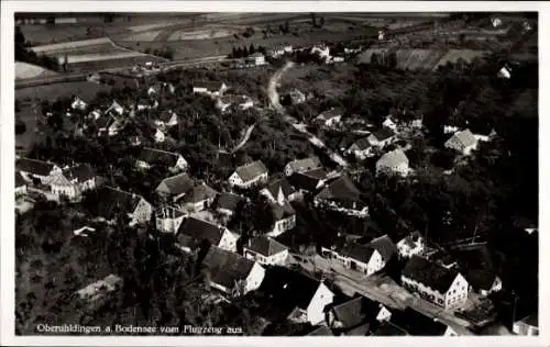 Ak Oberuhldingen Uhldingen Mühlhofen am Bodensee, Fliegeraufnahme