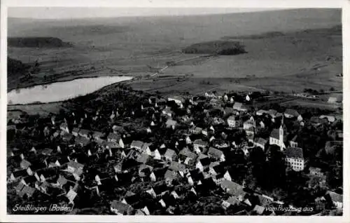 Ak Steißlingen im Hegau Baden, Fliegeraufnahme