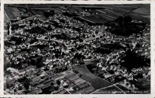 Ak Laupheim in Oberschwaben, Fliegeraufnahme