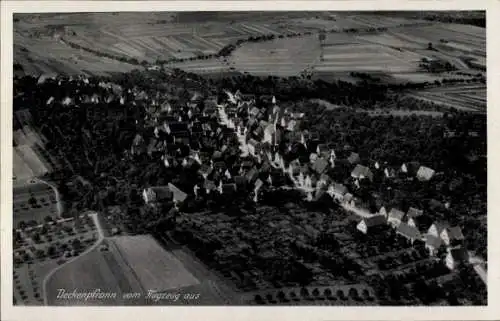 Ak Deckenpfronn in Baden Württemberg, Fliegeraufnahme