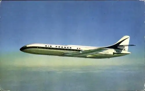 Ak Französisches Passagierflugzeug, Air France, Caravelle