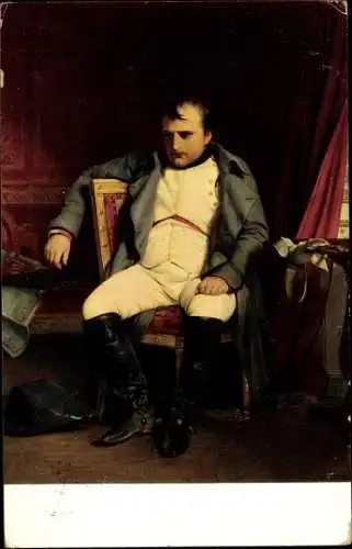 Künstler Ak Delaroche, Napoleon Bonaparte, Portrait