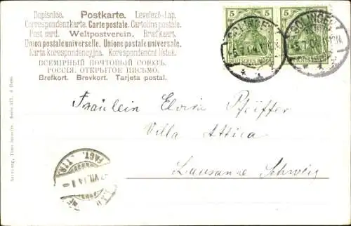 Ak Früchte, Obst, Birnen, Teller