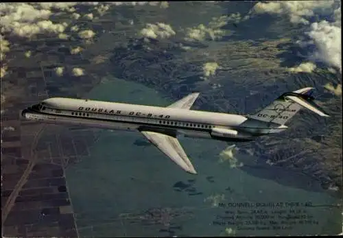 Ak Passagierflugzeug, McDonnell Douglas DC 9-40