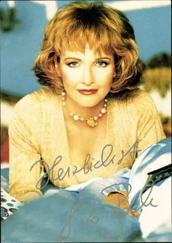Ak Sängerin Kristina Bach, Portrait, Autogramm