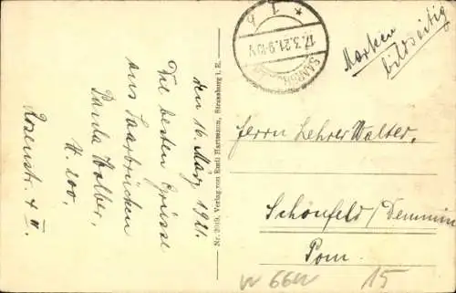 Ak Saarbrücken, Ansicht des Schlosskirche, Apotheke