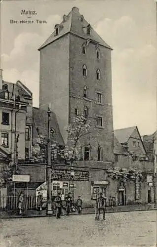 Ak Mainz am Rhein, Der eiserne Turm