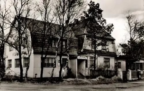 Ak Sahlenburg Cuxhaven in Niedersachsen, Pension Heidehof, Inh. H. Gretke