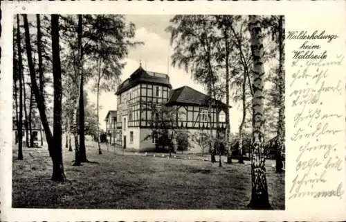 Ak Pößneck in Thüringen, Walderholungsheim