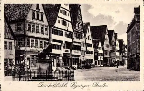 Ak Dinkelsbühl Bayern, Geschäfte Segringer Straße