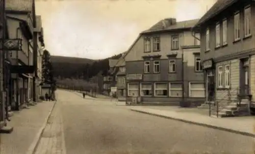 Ak Braunlage im Oberharz, Teilansicht