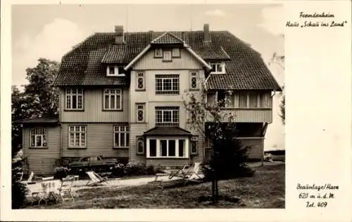 Ak Braunlage im Oberharz, Fremdenheim Haus Schau ins Land