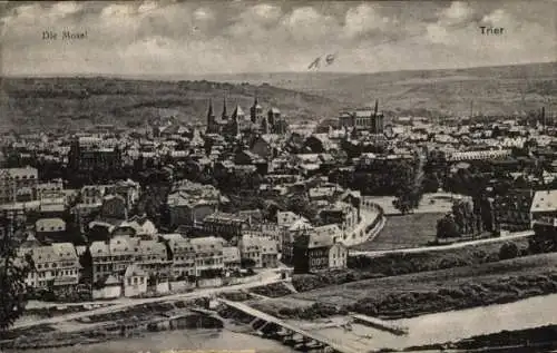 Ak Trier an der Mosel, Panorama