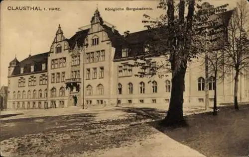 Ak Clausthal Zellerfeld im Oberharz, Kgl. Bergakademie