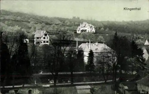 Ak Klingenthal Elsass Bas Rhin, Gesamtansicht