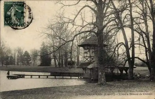 Ak Jouars Pontchartrain Yvelines, The Castle Boat Shelter