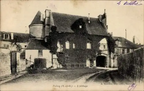 Ak Poissy CPA 78, L'entrée du l'Abbaye, Portail