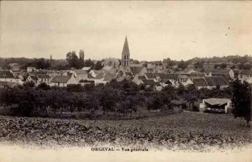 Ak Orgeval Yvelines, Vue Générale