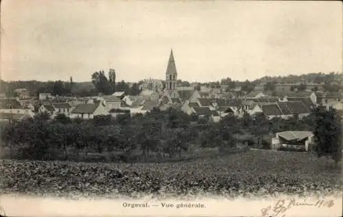 Ak Orgeval Yvelines, Vue Générale