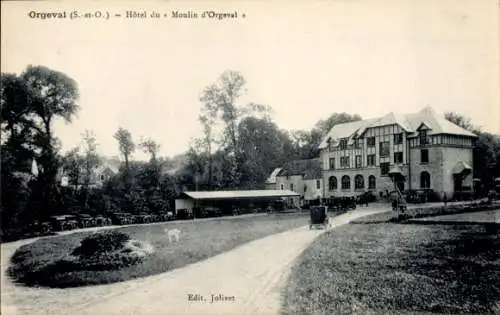 Ak Orgeval Yvelines, Restaurant-Hôtel du Moulin d´Orgeval