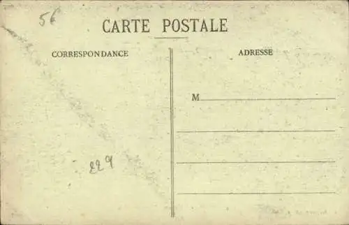 Ak Melun Seine et Marne, Prefecture - Vue d'ensemble