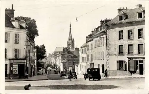 Ak Melun Seine et Marne, Rue du Palais de Justice