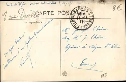 Ak Tarbes Hautes Pyrénées, Rue des Grands Fossés