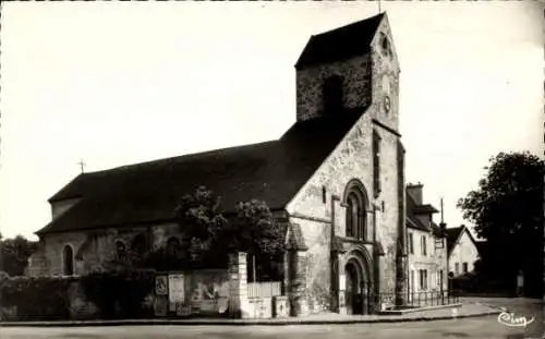 Ak Villennes sur Seine Yvelines, Kirche