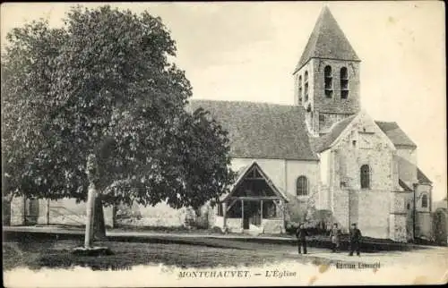 Ak Montchauvet Yvelines, L'Eglise