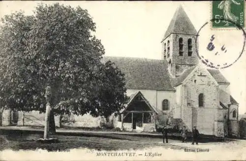 Ak Montchauvet Yvelines, L'Eglise