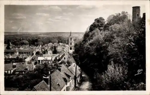 Postkarte Montfort l'Amaury Yvelines, Gesamtansicht