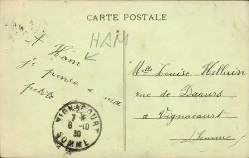 Ak Ham Somme, Evasion de Napoleon III