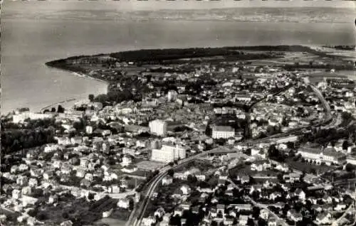 Ak Thonon les Bains Haute Savoie, vue generale aerienne