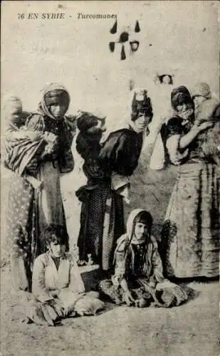 Ak Syrien, turkmenische Einwohner