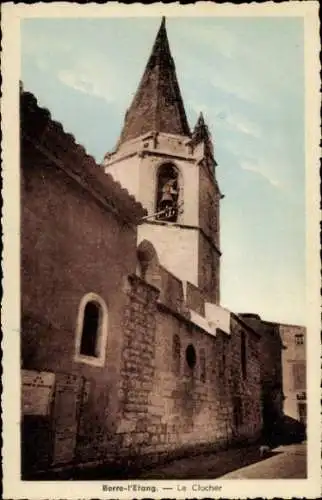 Ak Berre l'Étang Bouches-du-Rhône, le Clocher