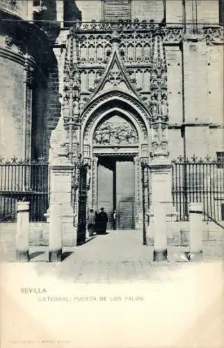 Ak Sevilla Andalusien Spanien, Puerta de los Palos