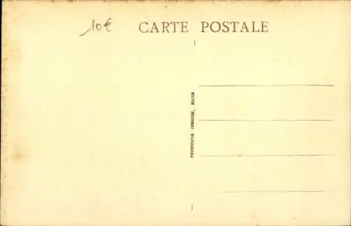 Ak Plestin les Grèves Cotes d'Amor, Institution Notre-Dame, Speisesaal