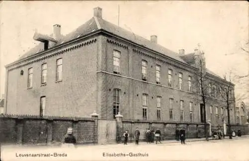 Ak Breda Nordbrabant Niederlande, Leuvenaarstraat, Elisabeths-Gasthuis