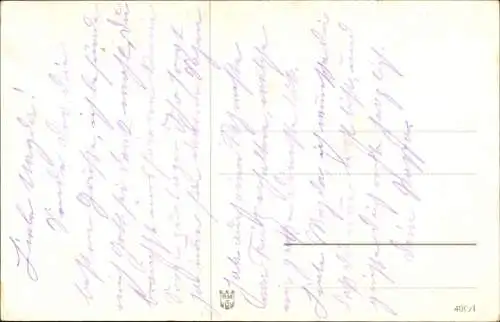 Künstler Ak Engelhard, P.O.E., Erfreuliche Nachrichten, Soldaten