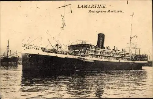 Ak Dampfer Pierre Loti, Messageries Maritimes, ex. Empereur Nicolas I.