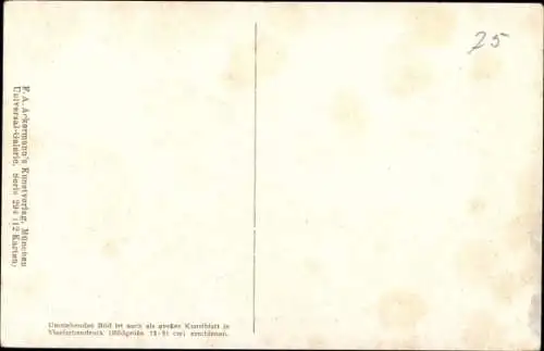 Künstler Ak Spitzweg, C., Die Postkutsche, Ackermanns Verlag 294