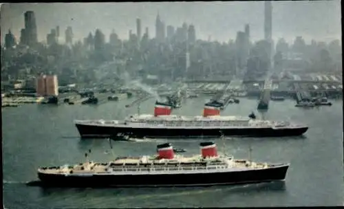 Ak SS United States, SS America, USL, New York