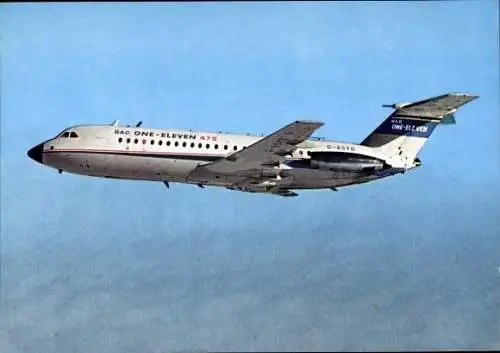 Ak Britisches Passagierflugzeug, BAC One Eleven 475, G-ASYD