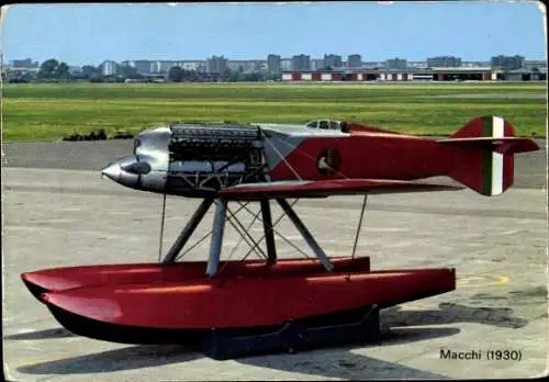 Ak Wasserflugzeug Macchi, Jahr 1930